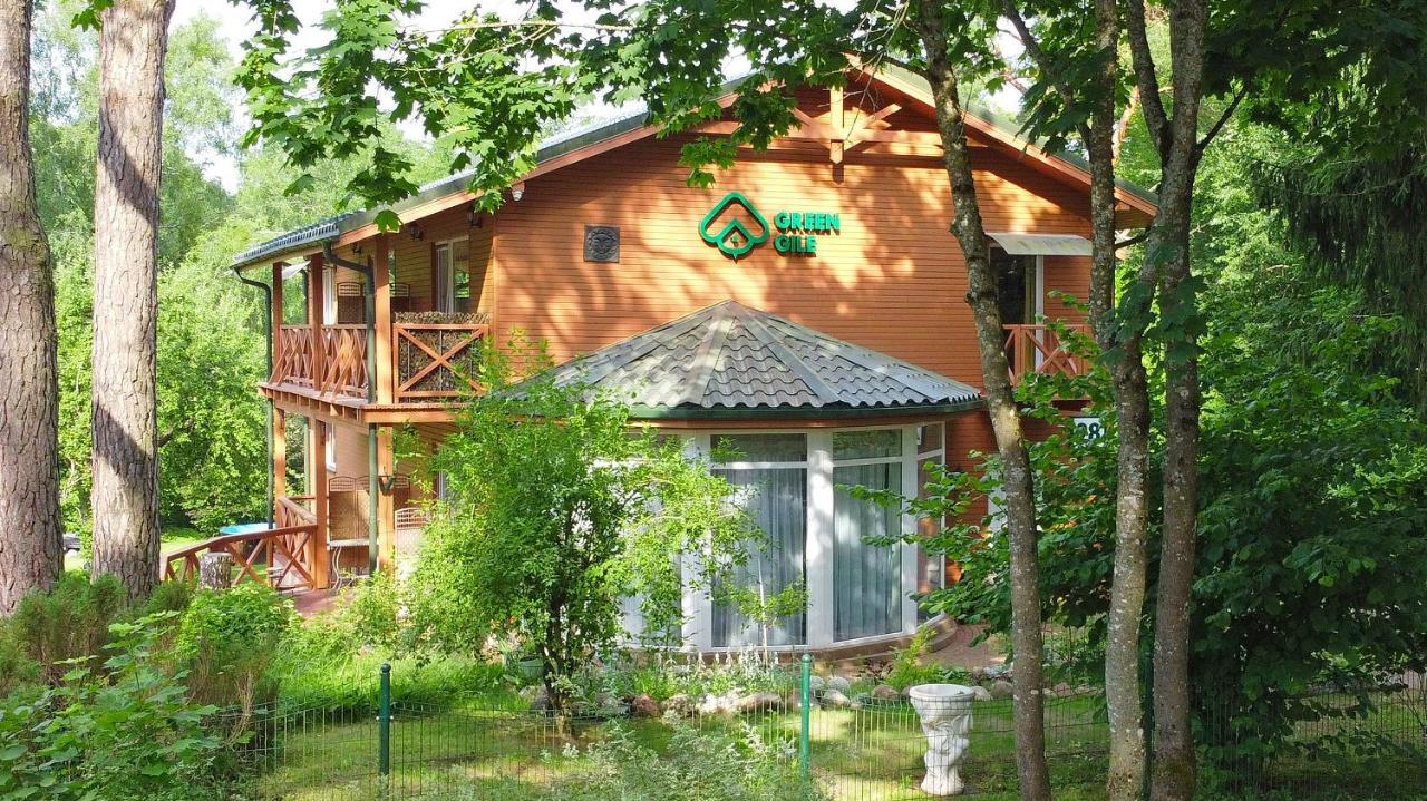 Green Gile Villa In Druskininkai Center المظهر الخارجي الصورة